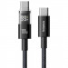 Дата кабель Baseus Display 2 Type-C to Type-C 100W (1m) (P10382702) (Cosmic Black)