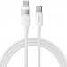 Фото Дата кабель Baseus Display 2 Type-C to Type-C 100W (1m) (P10382702) (Moon White) на vchehle.ua
