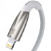 Фото Дата кабель Baseus Glimmer Series Fast Charging Data Cable Type-C to Lightning 20W 1m (CADH000001) (White) в магазине vchehle.ua