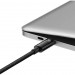 Дата кабель Baseus Tungsten Gold Type-C to Type-C Cable 240W (1m) (CAWJ04000) (Black) в магазине vchehle.ua