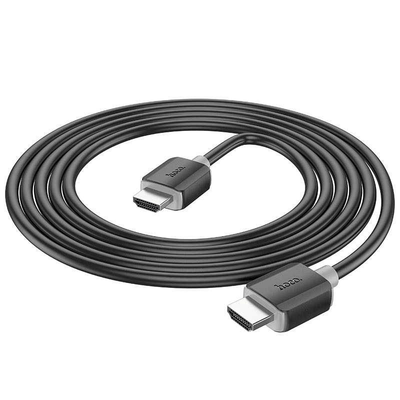 Фото Дата кабель Hoco US08 HDTV 2.0 male to male 4K HD (3m) (Black) на vchehle.ua