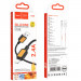 Дата кабель Hoco X108 Benefit USB to Lightning 2.4A (1m) (Black) в магазине vchehle.ua