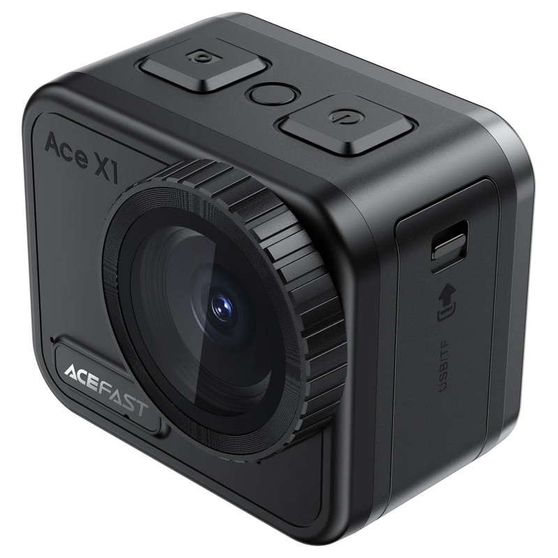 Фото Экшн-камера Acefast X1 4K sports waterproof IPX8 (Black) на vchehle.ua