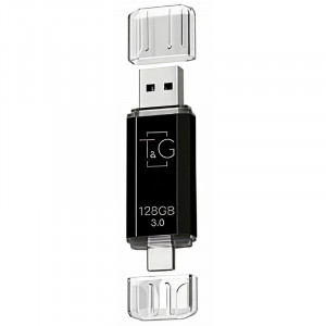 Флеш-накопичувач T&G 009 Star Series 2in1 USB 3.0 (USB-A/C) - 128GB