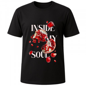 Футболка чорна Insade my soul