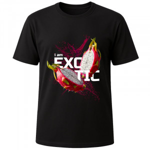 Футболка чорна I'm exotic