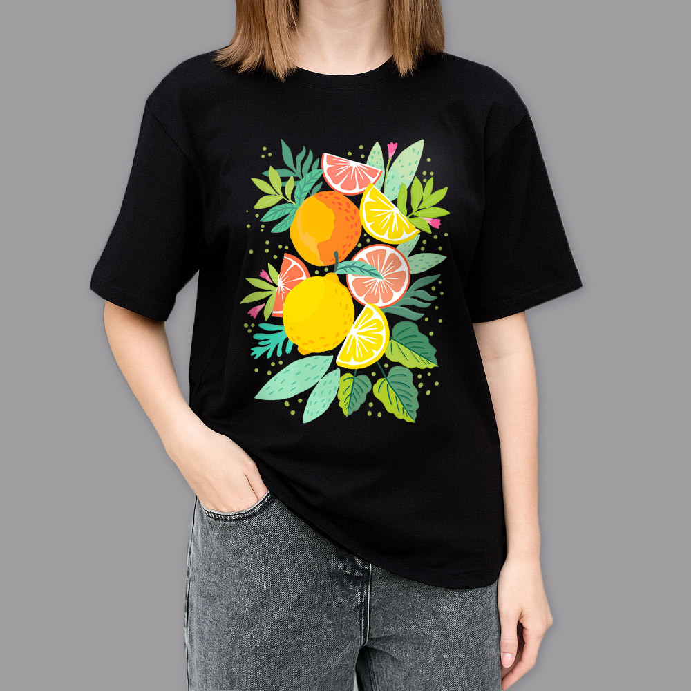 Фото Футболка черная Citrus в магазине vchehle.ua