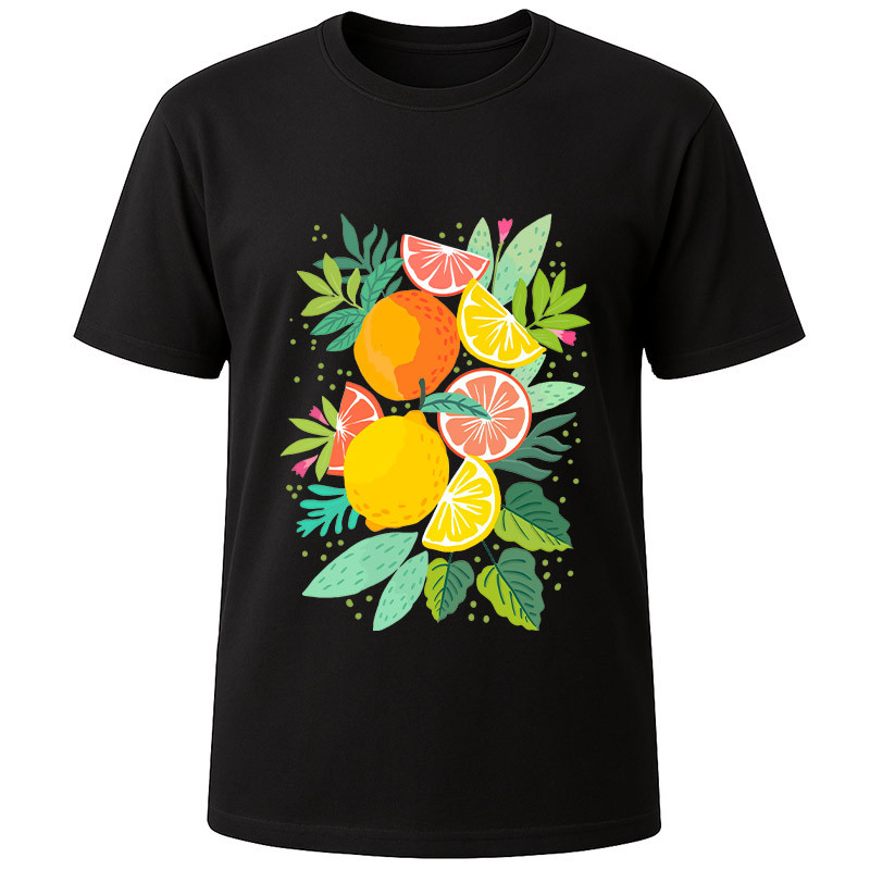 Футболка черная Citrus (XXL)