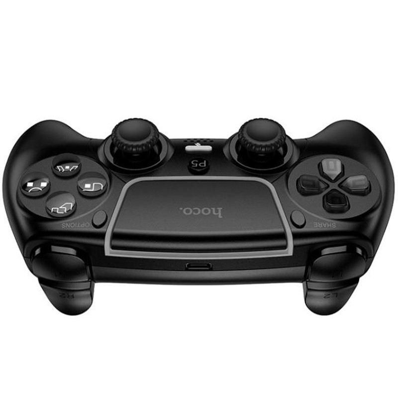 Фото Ігровий джойстик геймпад Hoco GA32 Dragon for PS5 (Black) на vchehle.ua