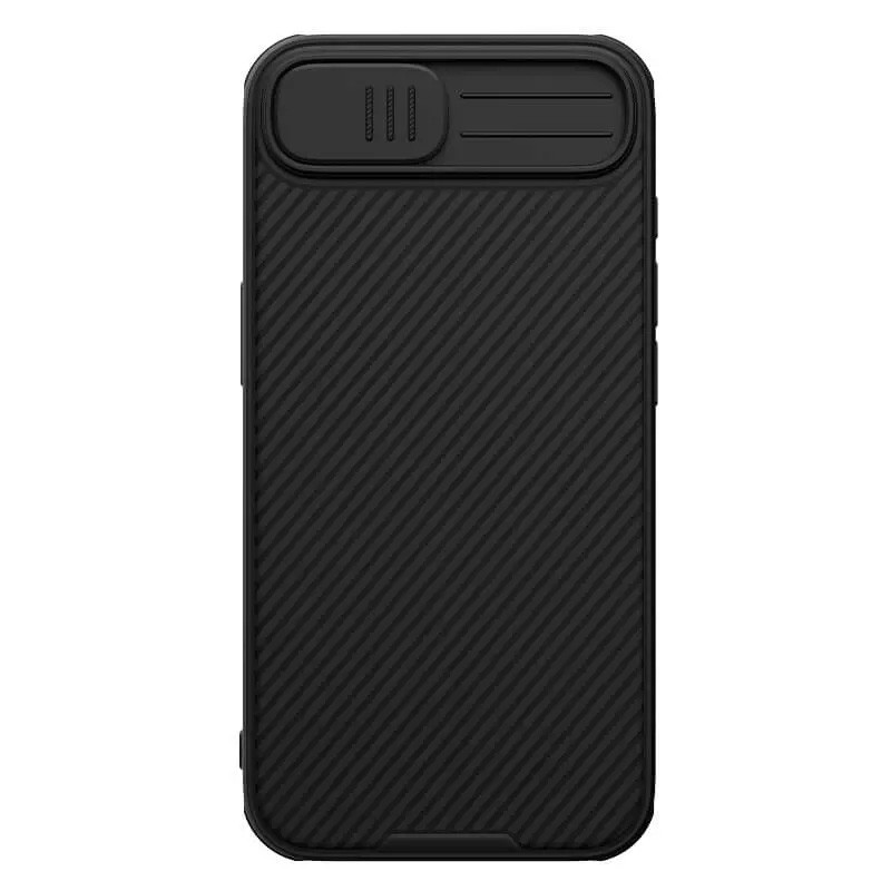 Карбоновая накладка Nillkin CamShield Pro для Apple iPhone 16e / 17e (6.1") (Black)