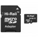 Карта памяти Hi-Rali (UHS-1) microSDXC Class 10 - 64GB (с адаптером)