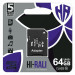 Фото Карта памяти Hi-Rali (UHS-1) microSDXC Class 10 - 64GB (с адаптером) (Черный) на vchehle.ua