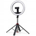 Фото Кольцевая светодиодная LED лампа Neepho L15" + stand (Black) на vchehle.ua
