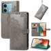 Фото Шкіряний чохол-книжка Art Case з візитницею на Xiaomi Redmi 13 4G / Poco M6 4G (Сірий) на vchehle.ua