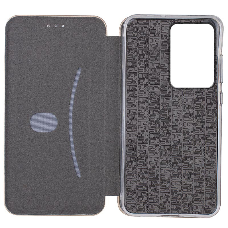Фото Кожаный чехол-книжка Classy для Motorola Moto G85 (Золотой) в магазине vchehle.ua