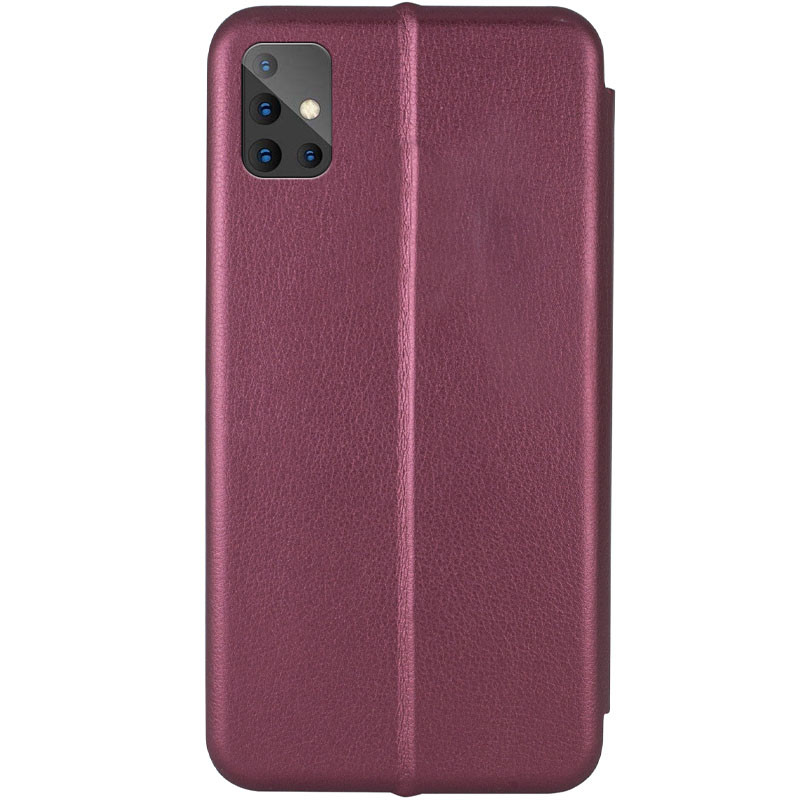 Фото Шкіряний чохол-книжка Classy на Samsung Galaxy A51 (Бордовий) на vchehle.ua