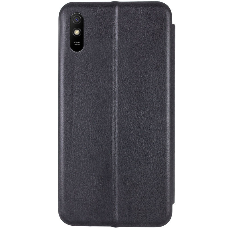 Фото Шкіряний чохол-книжка Classy на Xiaomi Redmi 9A (Чорний) на vchehle.ua
