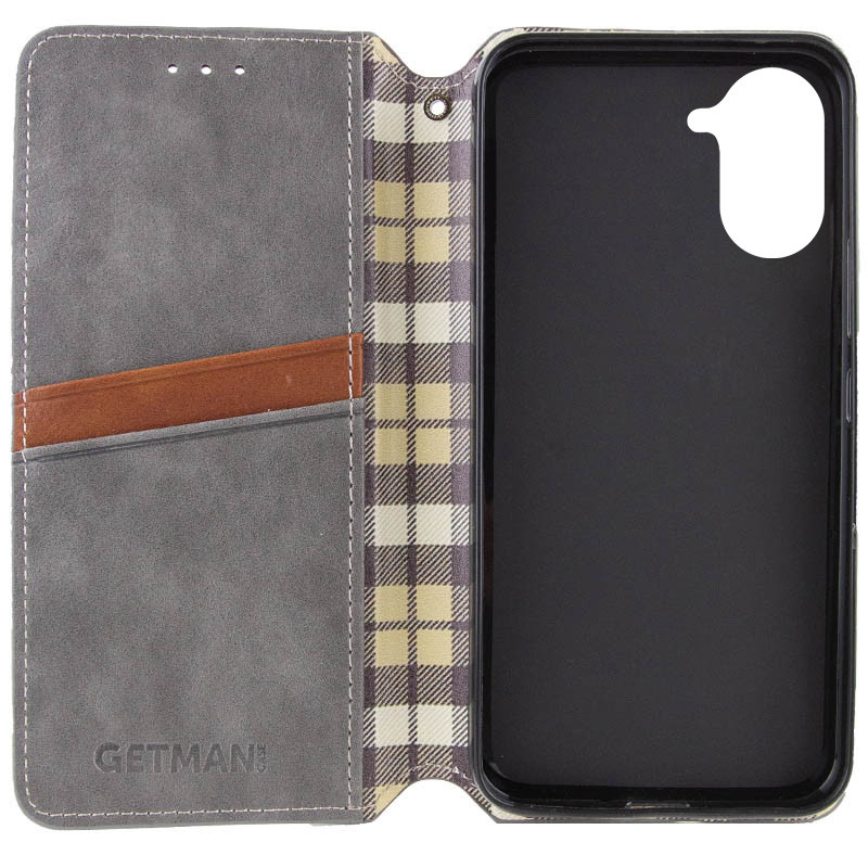 Фото Кожаный чехол-книжка GETMAN Cubic (PU) для Xiaomi Redmi A5 (Europe version) (Серый) в магазине vchehle.ua