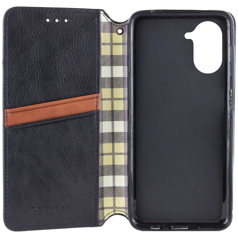 Фото Кожаный чехол-книжка GETMAN Cubic (PU) для Xiaomi Redmi A5 (Europe version) (Черный) в магазине vchehle.ua