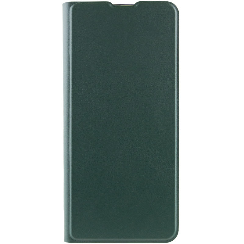 Кожаный чехол-книжка GETMAN Elegant (PU) для Motorola Moto G14 (Зеленый)