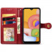 Фото Кожаный чехол-книжка GETMAN Gallant (PU) для Samsung Galaxy A04e (Красный) в магазине vchehle.ua