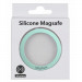 Фото Металеве кільце Silicone Magnetic Safe (Aquamarine) на vchehle.ua
