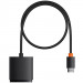 Заказать Переходник HUB Baseus AirJoy Series 2in1 HDMI to HDMI/HDMI (B01331105) (Cluster Black) на vchehle.ua