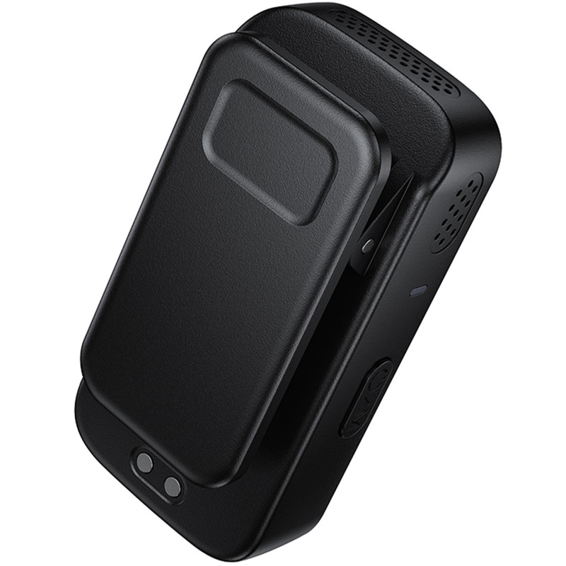Петличный беспроводной микрофон Borofone BFK17 Lemai dual-mic Type-C (Black) в магазине vchehle.ua