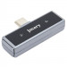 Петличный беспроводной микрофон Jmary MW-15 Dual-mic Type-C (Black) в магазине vchehle.ua