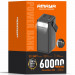 Фото Power Bank Amaya 60000 mAh APB-60 22.5W flashlight with cable (Black) на vchehle.ua