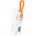 Power Bank Amaya 5000 mAh FD39 22.5W with display and cable