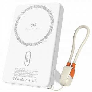 Портативное ЗУ Power Bank Amaya WF54 15W+PD22.5W с БЗУ 10000 mAh