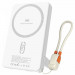 Power Bank Amaya 10000 mAh WF54 15W+PD22.5W з БЗП (White)