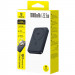 Фото Power Bank Baseus 10000mAh EnerFill FM12 Qi2 Magnetic 22.5W с БЗУ (E00285) (Cosmic Black) на vchehle.ua