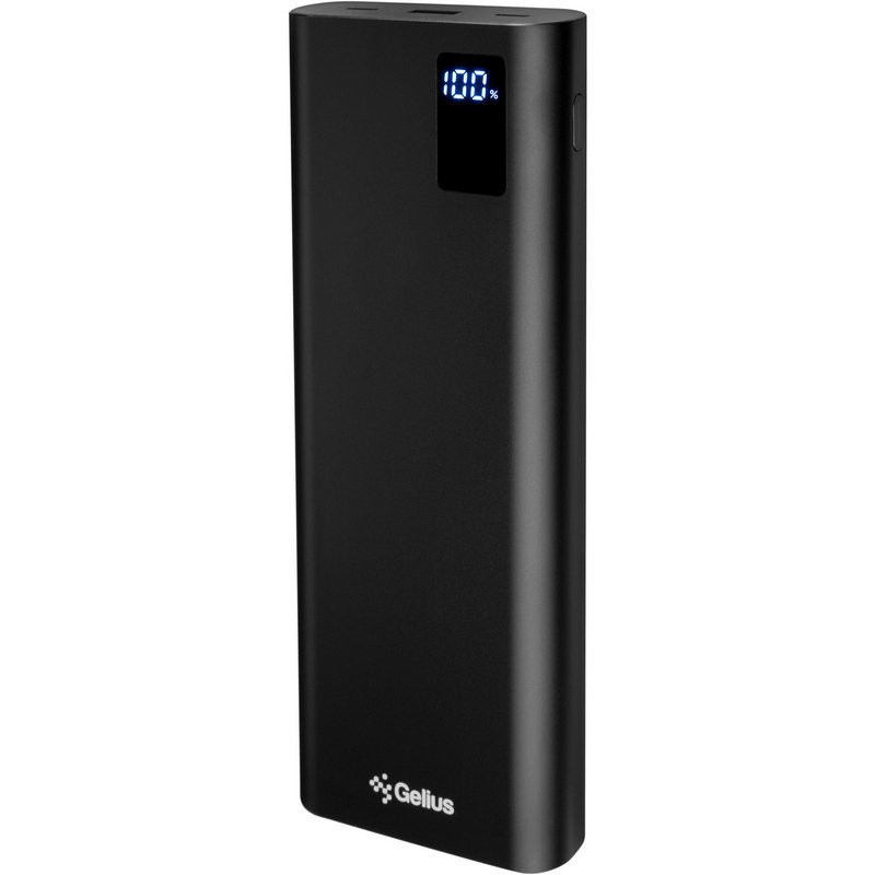 Фото Power Bank Gelius 30000 mAh Hype GP-PB306 100W QC+PD (Black) на vchehle.ua