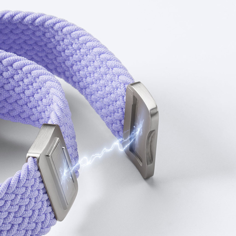 Фото Ремешок Dux Ducis Mixture Ultra для Apple Watch 38/40/41/42mm(ser.10) (Misty Purple) в магазине vchehle.ua