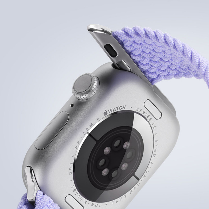 Купить Ремешок Dux Ducis Mixture Ultra для Apple Watch 38/40/41/42mm(ser.10) (Misty Purple) на vchehle.ua