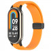 Ремінець Line Magnetic для Xiaomi Mi Band 9/8/10 (Помаранчевий / Orange)