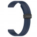 Фото Ремінець Line Magnetic для Xiaomi Mi Band 9/8/10 (Синій / Dark Blue) на vchehle.ua