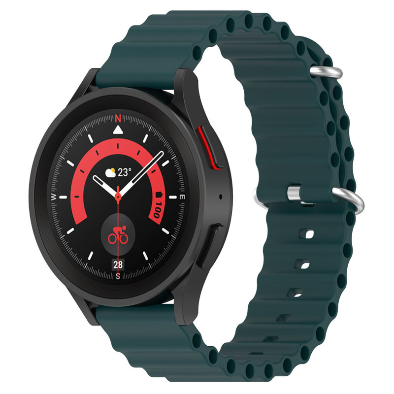 Ремінець Ocean Band для Smart Watch 22mm (Зелений / Pine Needle)