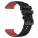 Фото Ремінець Ribby для Smart Watch 22mm (Black / Red) на vchehle.ua