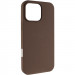 Чехол Silk (AA) NO LOGO with Magnetic Fit для Apple iPhone 16 Pro Max (6.9") (Коричневый / Brown)