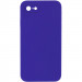 Silicone Case Square Full Camera Protective (AA) NOLOGO на Apple iPhone 7 / 8 / SE (2020) (4.7") (Фіолетовий / Ultra Violet)