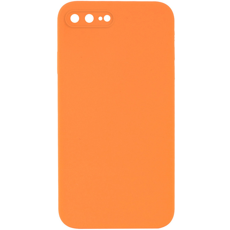 Чехол Silk Square Full Camera Protective (AA) NO LOGO для Apple iPhone 7 plus/8 plus (5.5") (Оранжевый / Papaya)