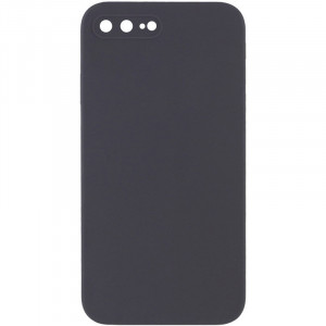 Silicone Case Square Full Camera Protective (AA) NOLOGO для iPhone 7 plus (5.5'')