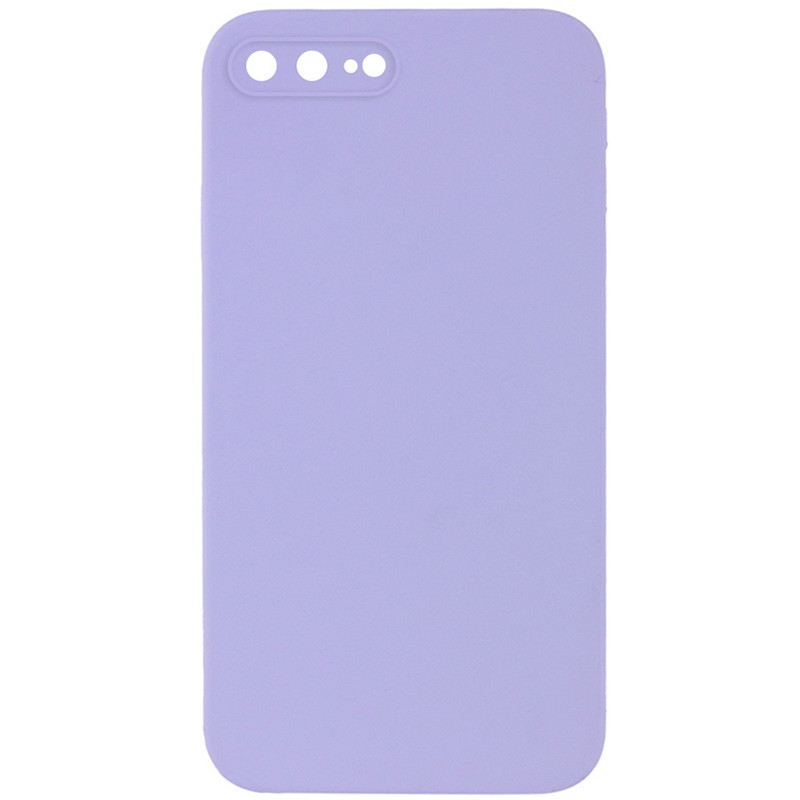 Чехол Silk Square Full Camera Protective (AA) NO LOGO для Apple iPhone 7 plus/8 plus (5.5") (Сиреневый / Dasheen)