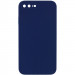 Чехол Silk Square Full Camera Protective (AA) NO LOGO для Apple iPhone 7 plus/8 plus (5.5") (Темно-синий / Midnight blue)