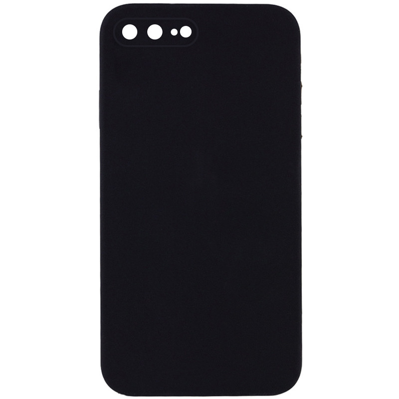 Чехол Silk Square Full Camera Protective (AA) NO LOGO для Apple iPhone 7 plus/8 plus (5.5") (Черный / Black)