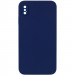 Чехол Silk Square Full Camera Protective (AA) NO LOGO для Apple iPhone XS Max (6.5") (Темно-синий / Midnight blue)