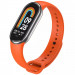 Силиконовый ремешок для Xiaomi Mi Band 8/9/10 (Оранжевый / Orange)